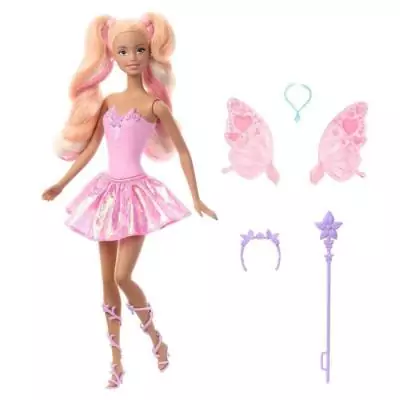 Poupée Barbie Fée-Ailes Et Changement De Couleur 