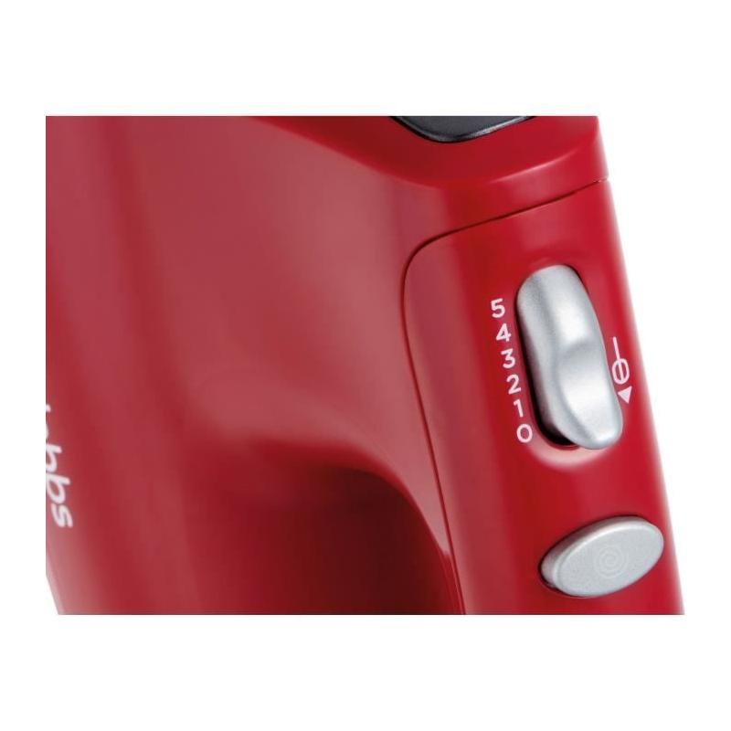 Batteur à main RUSSEL HOBBS Desire Red - 185 W - 5 vitesses - Rouge