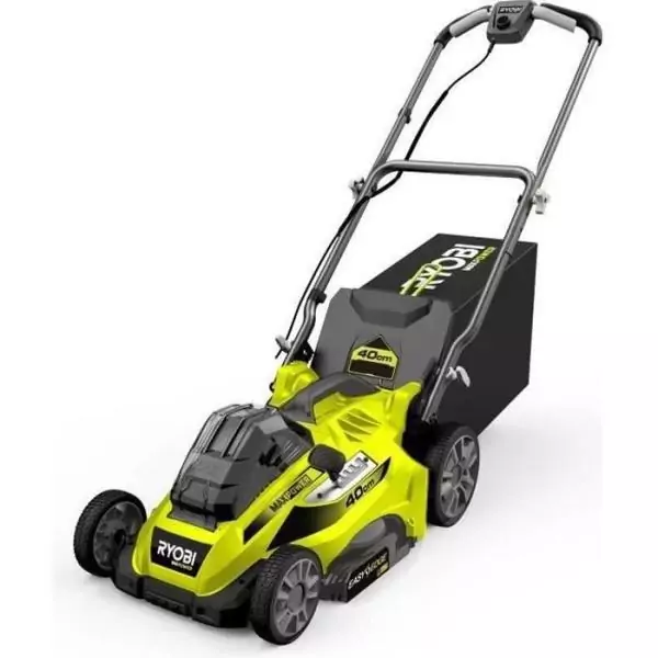 RYOBI - Tondeuse 36V MAXPOWER Power Assist™ - Ø coupe 40 cm - ramassage et mulching + batterie 5,0 Ah & chargeur - RLM36X41H5