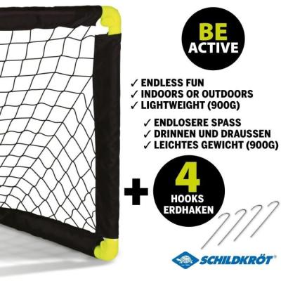 But de football pliable SCHILDKRÖT - Facile à ranger - 90 x 60 x 60 cm