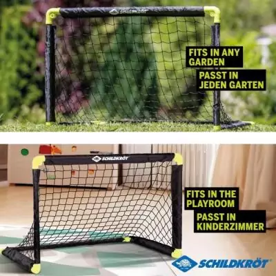 But de football pliable SCHILDKRÖT - Facile à ranger - 90 x 60 x 60 cm