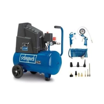 Compresseur 24 L - Scheppach - HC26o : Compact et puissant