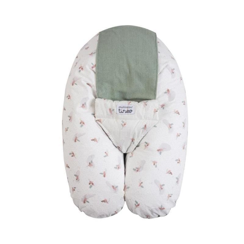 Coussin de Grossesse et d'Allaitement TINEO 3 en 1 Multirelax - Éponge Vert