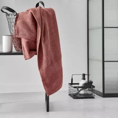 Drap de bain TODAY Essential 100% Coton Terra 90x150 cm