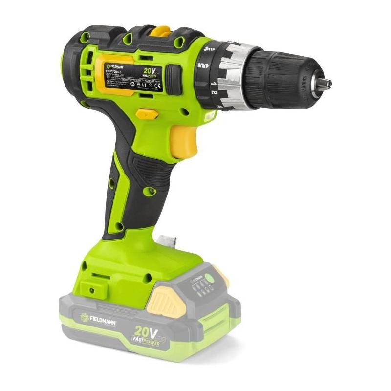 Perceuse à percussion sans fil - FIELDMANN - 20V - 35 Nm