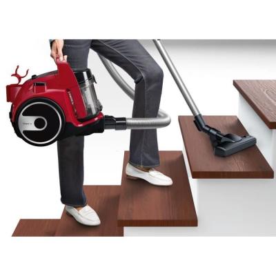 Aspirateur sans sac rouge BOSCH BGC05AAA2: Puissant et éco-responsable