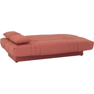 Banquette clic clac 3 places - Tissu Terracotta - Style contemporain