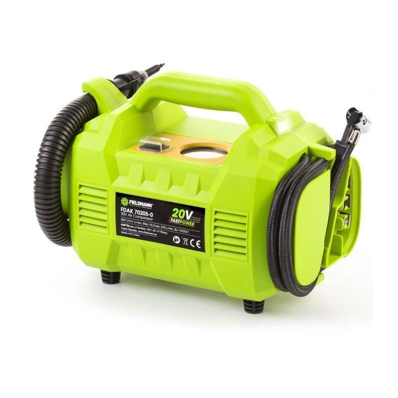 Compresseur sans fil FIELDMANN 20V - Puissant et portable