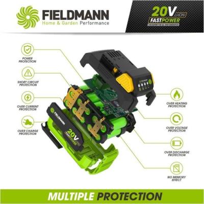 Batterie FIELDMANN - 20V - 8Ah, Compacte et Performante!