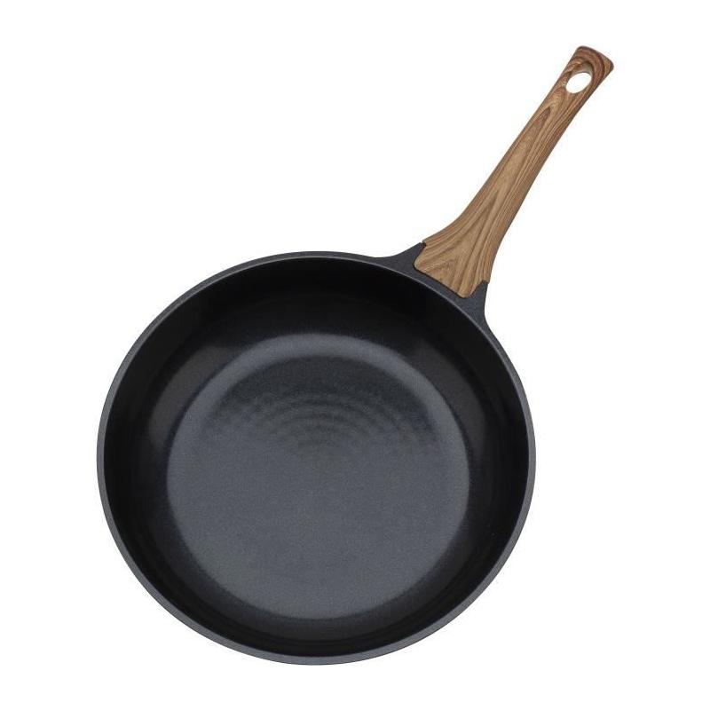 Poêle fonte d'aluminium 24 cm GSW NATURAL FIT - Recyclée sans PFAS - Induction