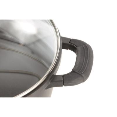 Faitout fonte d'aluminium GSW 28 cm Induction Noir • FAITOUT - MARMITE