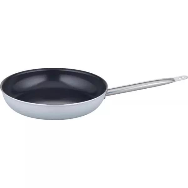 Poele professionnelle - GSW - PRO BASIC - 24 cm - Induction - Aluminium épais forgé - Qualité gastronomie