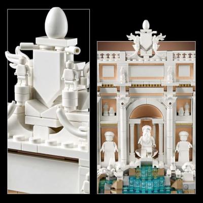 LEGO Architecture 21062 La fontaine de Trevi - Rome en 52x39x11 cm