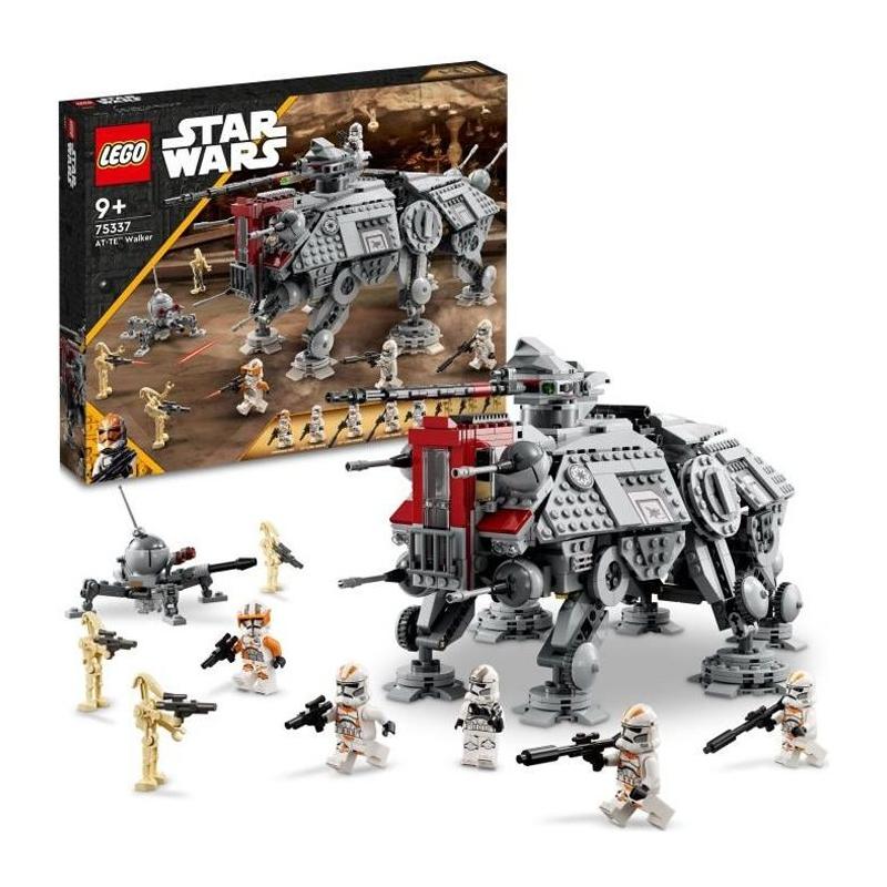 LEGO 75337 Star Wars Le Marcheur AT-TE - Jouet de Construction pour Enfants de 9 Ans