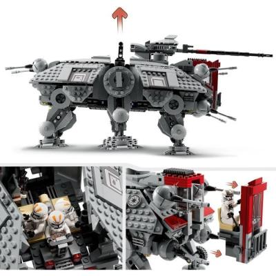 LEGO 75337 Star Wars Le Marcheur AT-TE - Jouet de Construction pour Enfants de 9 Ans