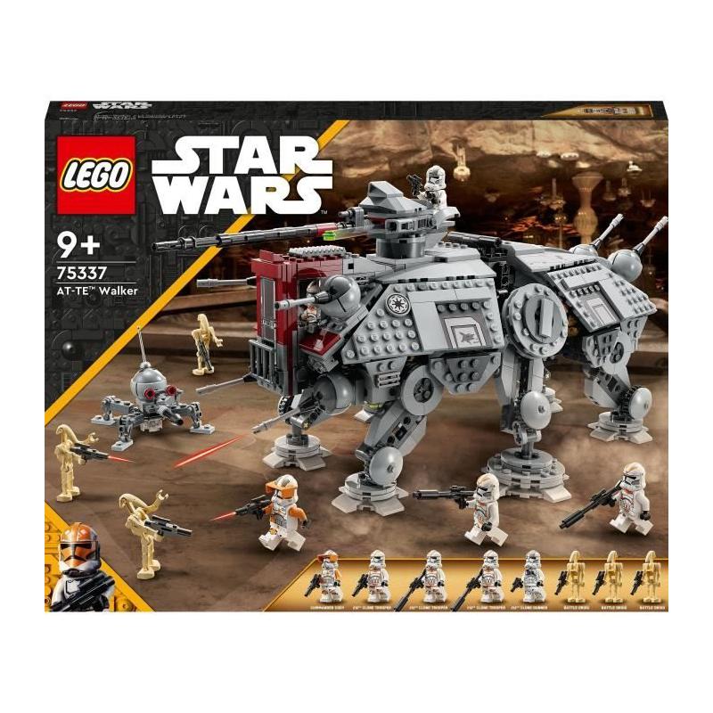 LEGO 75337 Star Wars Le Marcheur AT-TE - Jouet de Construction pour Enfants de 9 Ans