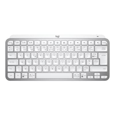 Clavier Logitech MX Keys Mini - Sans fil - Rétroéclairé - Gris clair