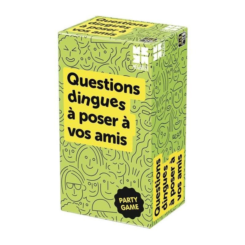 Questions délirantes pour surprendre vos amis - Jeu d'ambiance - MEGABLEU - 14 ans+