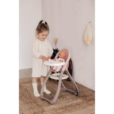 Chaise haute pour poupon Smoby - Fabriqué en France