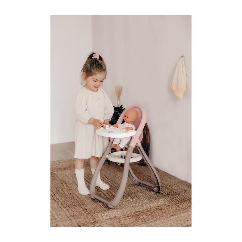Chaise haute pour poupon Smoby - Fabriqué en France