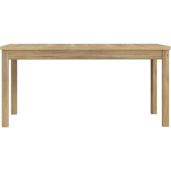 Table a manger extensible ouverture synchronisée - COMO - Chene - Rectangulaire - 160/207 x 90 x 76,6 cm