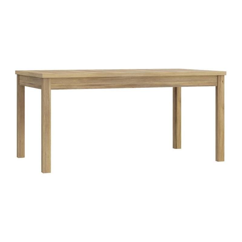 Table à manger extensible synchronisée - COMO Chene - 160/207 x 90 x 76,6 cm