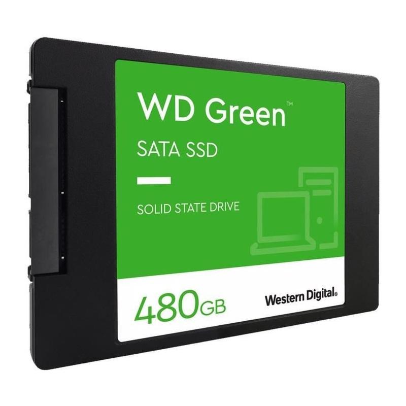 Disque SSD Interne Western Digital Green 480Go 2,5" - Performances Exceptionnelles