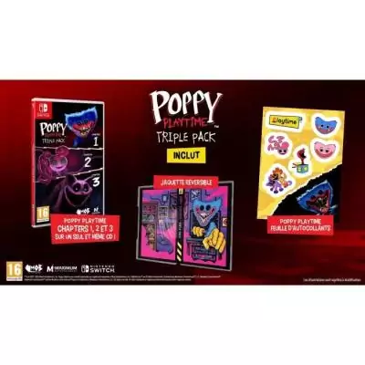 Poppy Playtime Triple-Pack Nintendo Switch - Jeu Nintendo Switch
