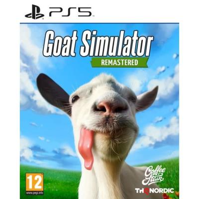 Goat Simulator Remastered - Jeu PS5: Expérience hilarante en 3D