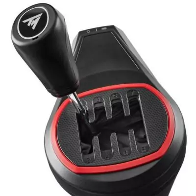Levier de vitesses THRUSTMASTER TH8S Noir et Rouge - Support de Simulation Levier de vitesses THRUSTMASTER TH8S Noir et Rouge - Support de Simulation