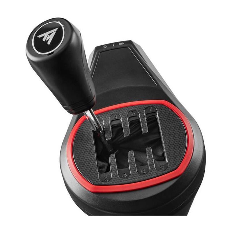 Levier de vitesses THRUSTMASTER TH8S Noir et Rouge - Support de Simulation