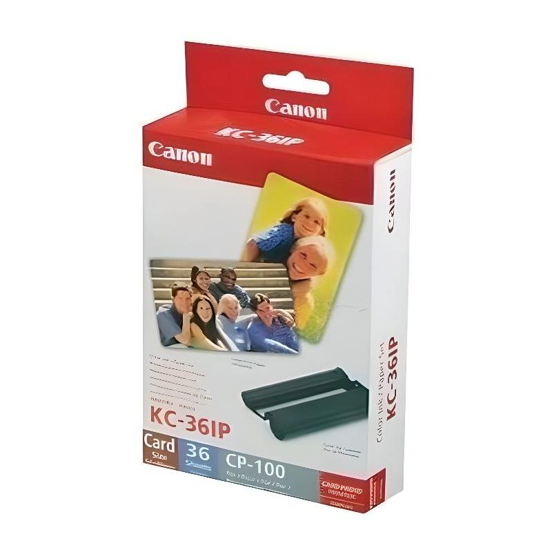 Ensemble Canon KC-36IP: Papier + Encre - 36 tirages