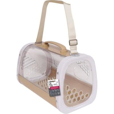 Sac de transport pour chat ou chien - Mpets - HONEY - Café - 59,1x38,1x35,4 cm