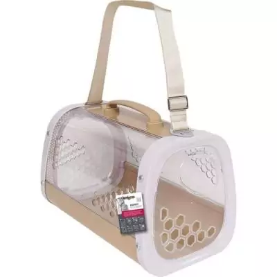 Sac de transport pour chat ou chien - Mpets - HONEY - Café - 59,1x38,1x35,4 cm