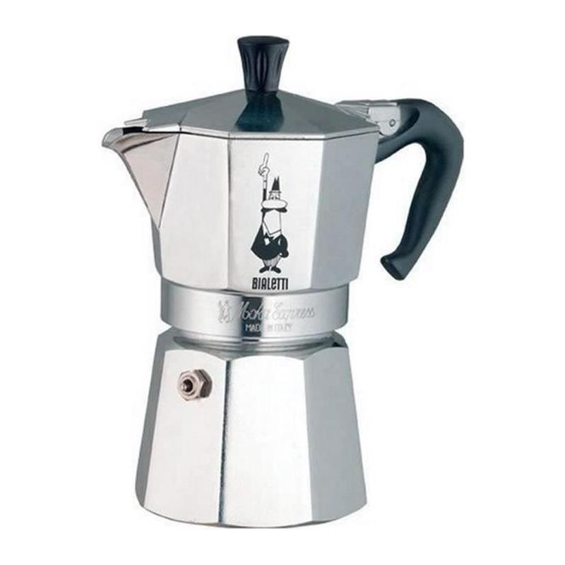 Cafetière Italienne BIALETTI - Moka Express Aluminium - 4 Tasses