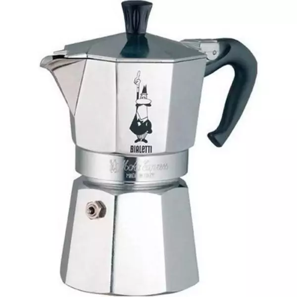 Cafetiere Italienne BIALETTI - Moka Express - Aluminium - 4 Tasses
