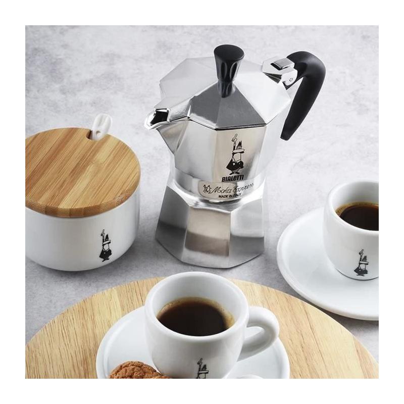 Cafetière Italienne BIALETTI - Moka Express Aluminium - 4 Tasses