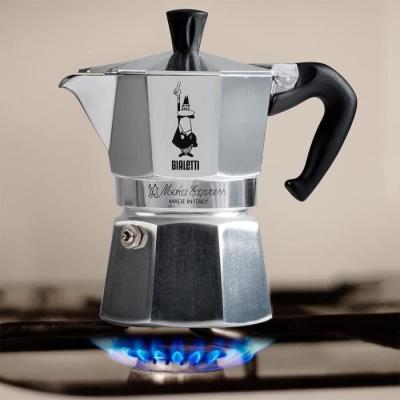 Cafetière Italienne BIALETTI - Moka Express Aluminium - 4 Tasses