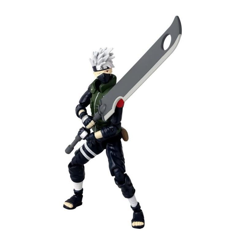 Figurine Anime Heroes - Naruto Shippuden Kakashi Hatake (4ème Grande Guerre Ninja) - 17 cm