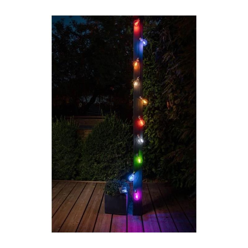 Guirlande solaire guinguette GALIX - Illuminez votre extérieur!