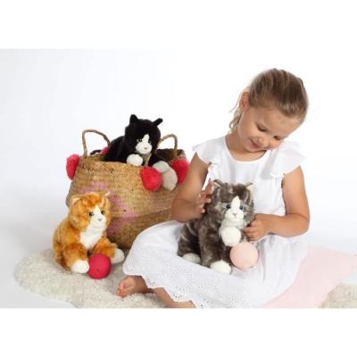 Peluche Gipsy Toys Mimiz Roux et Blanc - 28 cm