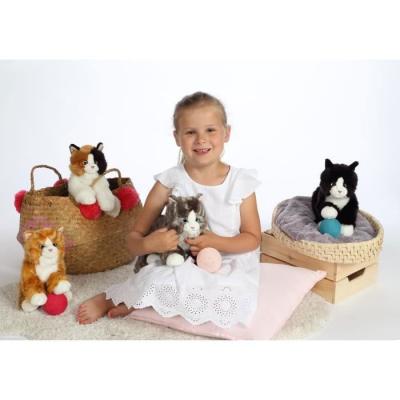 Peluche Gipsy Toys Mimiz Roux et Blanc - 28 cm