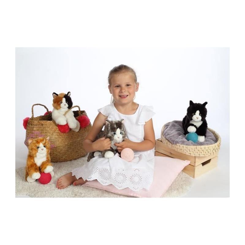 Peluche Gipsy Toys Mimiz Roux et Blanc - 28 cm