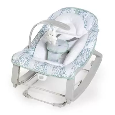 Transat bébé bascule évolutif 3-en-1 Keep Cozy -Spruce- : confort et amusement