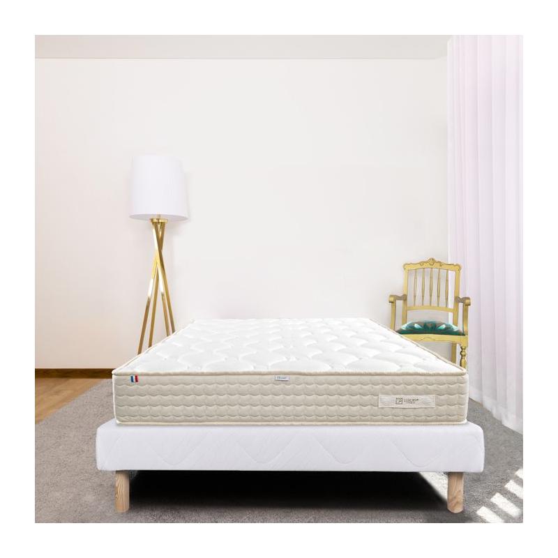Ensemble matelas + sommier SUBLIME 160x200 cm - Responsable & Confortable