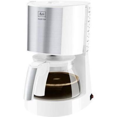 Cafetière filtre MELITTA Enjoy Top Glass Blanc - 15 tasses