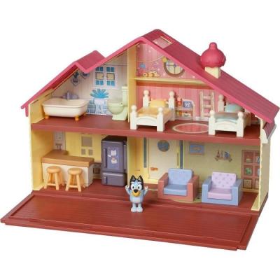 Découvrez Bluey et sa maison miniature avec figurine!