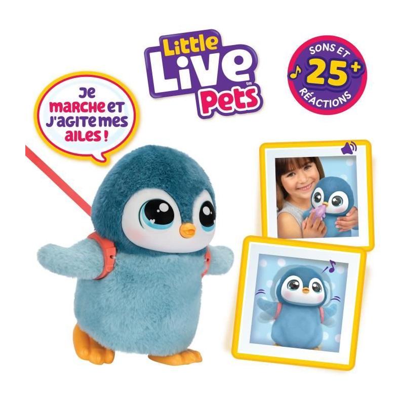 Découvrez Mon Petit Pingouin interactif - MOOSE TOYS - PELUCHE