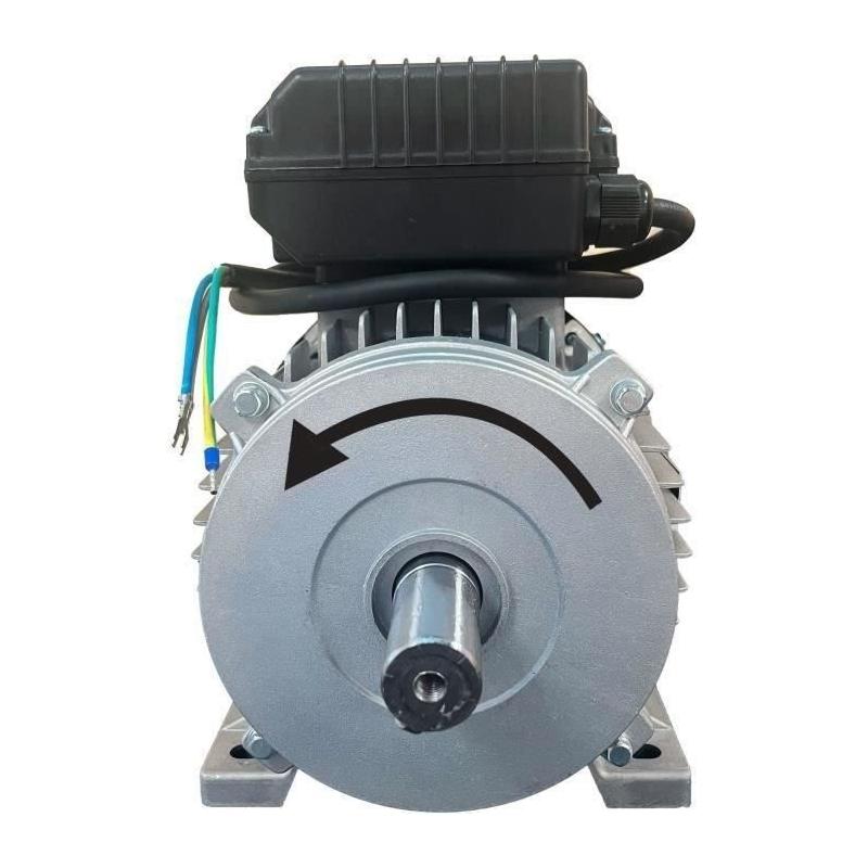 Moteur électrique 3CV/230V avec poulie - DOMAC: Puissance et fiabilité
