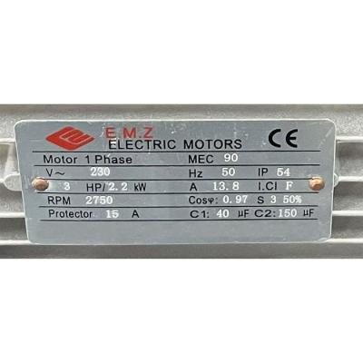 Moteur électrique 3CV/230V avec poulie - DOMAC: Puissance et fiabilité
